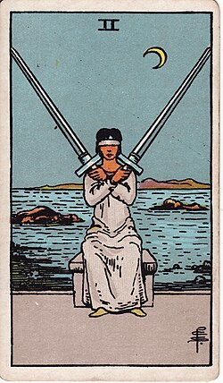 Kılıç İkilisi Tarot Kartı